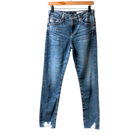 Ag Ex-Boyfriend Slouchy Slim Vapor Wash Denim